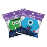 Esponja infantil con dibujo de monstruo verde y azul ponjita 3M