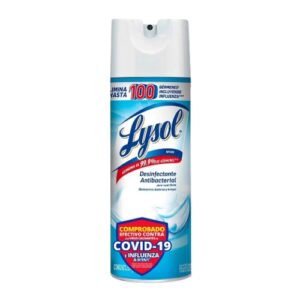 Aerosol desinfectante Lysol para superficies Crisp Linen RTT