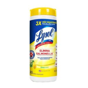 Lysol Toallitas desinfectantes para superficies Citrus RTT